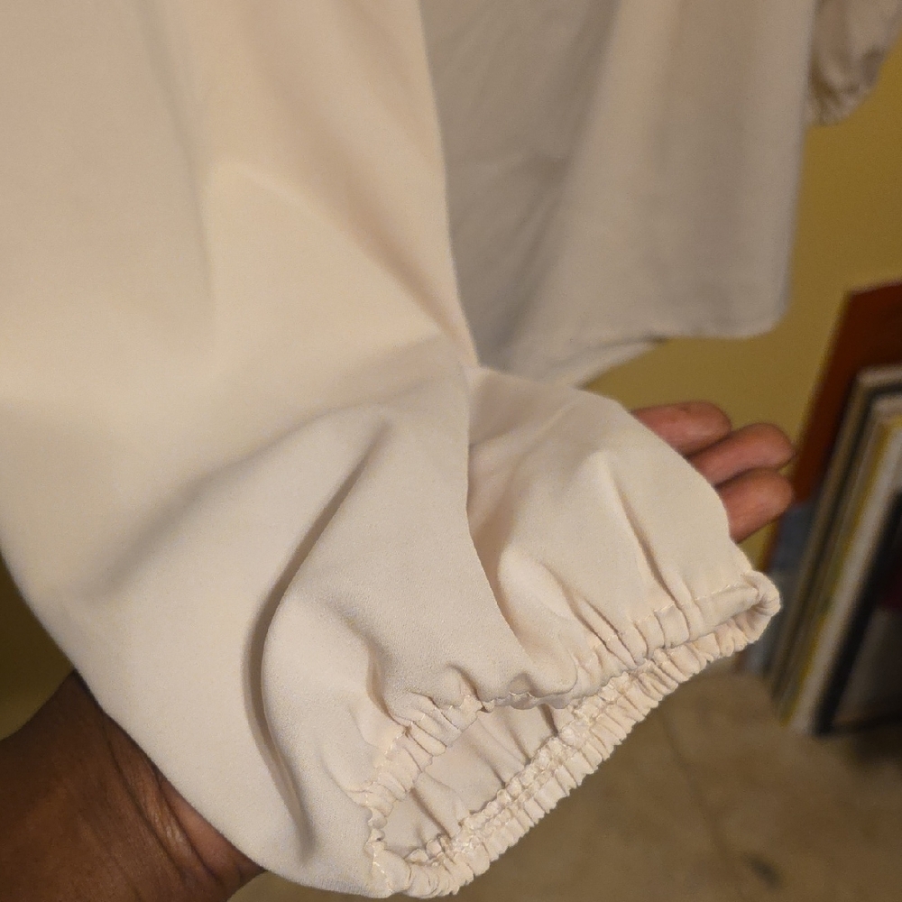 Elegant Beige Blouse by Shein Curve - Picture 6 of 7